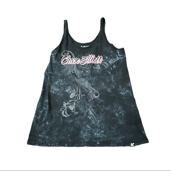 Nascar Tops - Nascar chase Elliot women’s 1X tank top chase Authentics number 9 race wear.